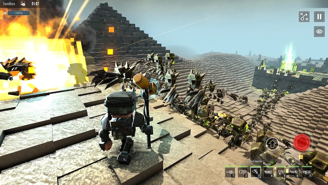 Block Fortress 2 APK screenshot 4