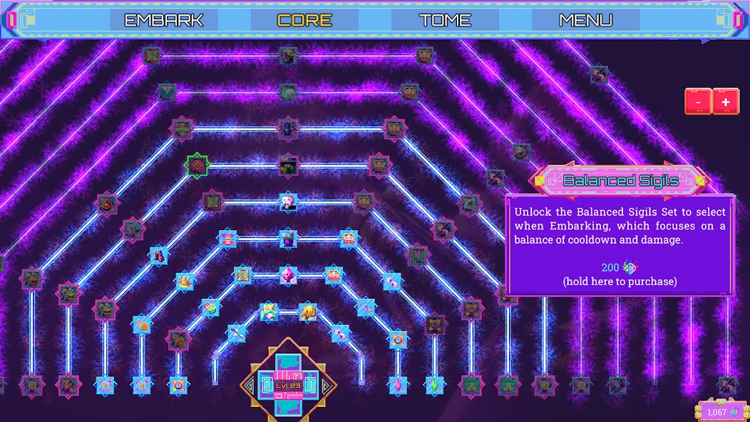 Neon Spellstorm APK screenshot 5