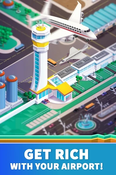Idle Airport Tycoon - Tourism Empire screenshot 2