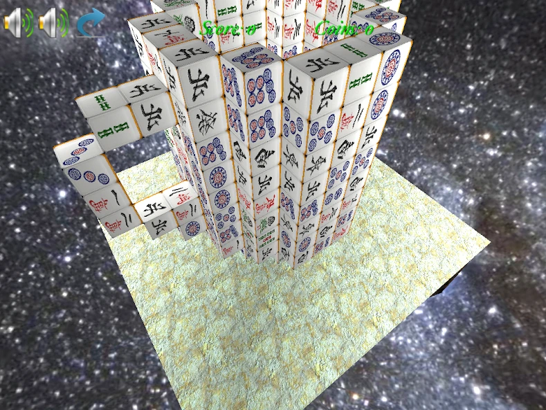 Mahjong 3D Cube Solitaire screenshot 2