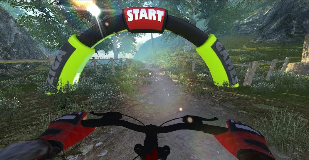 MTB DownHill: Multiplayer screenshot 2