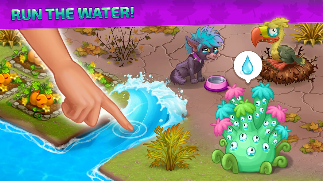 Idle Monster: Happy Mansion in Click Away Village screenshot 3