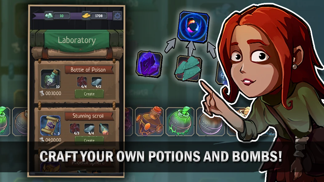 Roguelike RPG Offline - Order of Fate screenshot 3