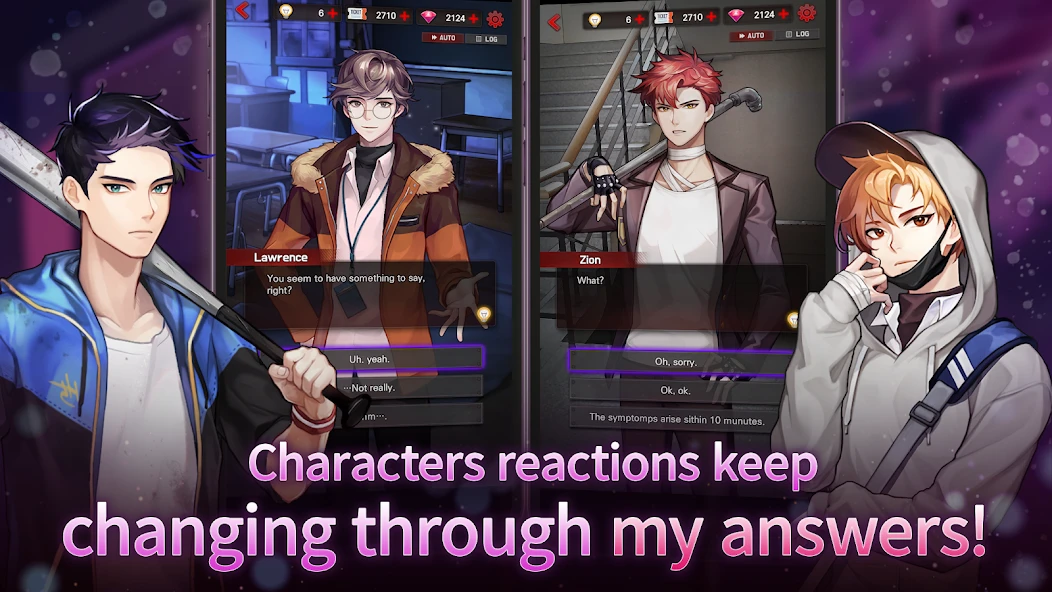 Dangerous Fellows - Romantic Thrillers Otome game screenshot 3