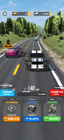 Highway Overtake – Car Racing APK screenshot 1