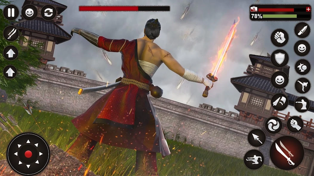 Shadow Ninja Warrior - Samurai Fighting Games 2018 screenshot 5