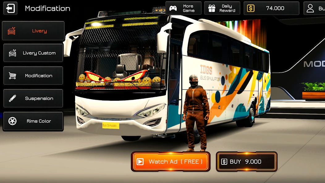 IDBS Bus Simulator screenshot 2