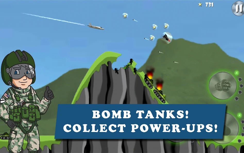 Carpet Bombing - Fighter Bomber Attack screenshot 1