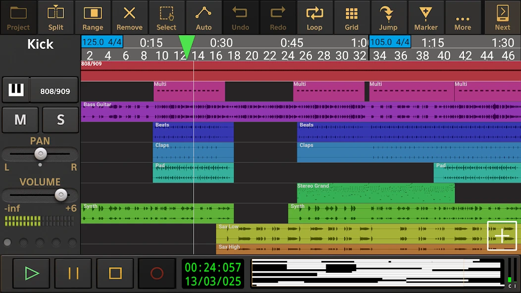 Audio Evolution Mobile Studio APK screenshot 1