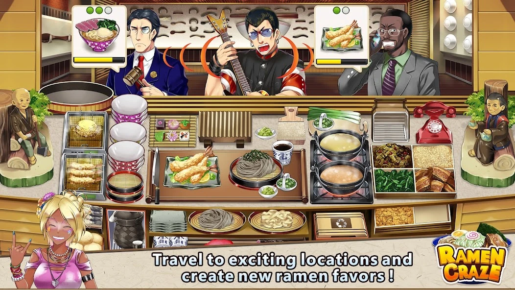 Ramen Craze - Fun Kitchen Cooking Game screenshot 2