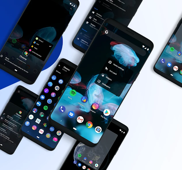 hyperion launcher APK screenshot 5