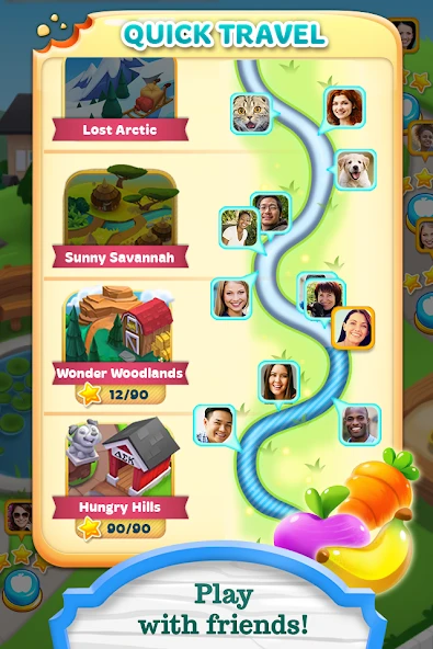 Download Hungry Babies Mania (MOD, unlimited gems) 1.7.2 screenshot 5