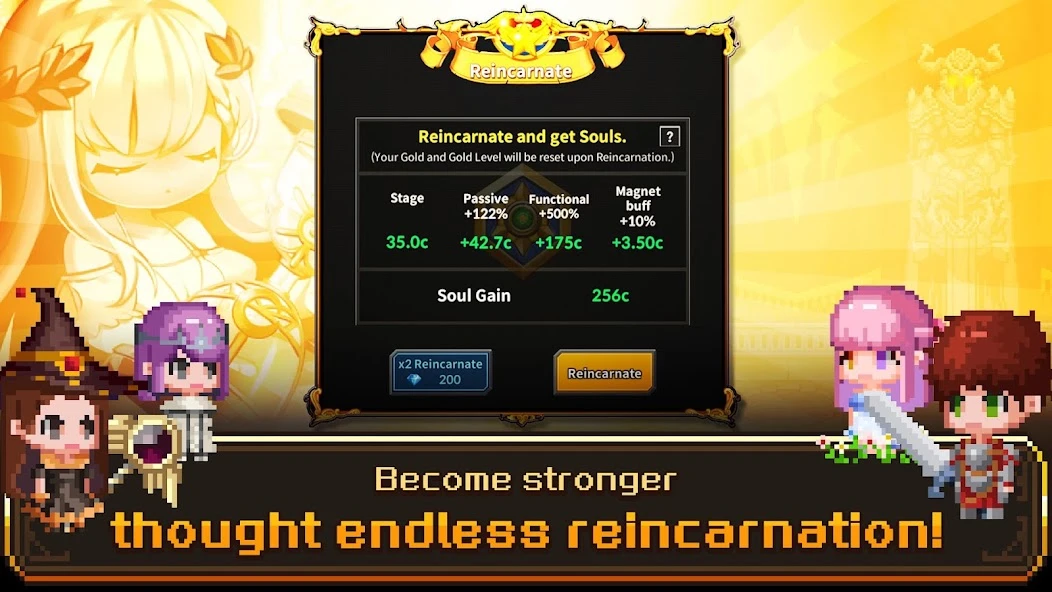 Weapon Heroes : Infinity Forge(Idle RPG) screenshot 5