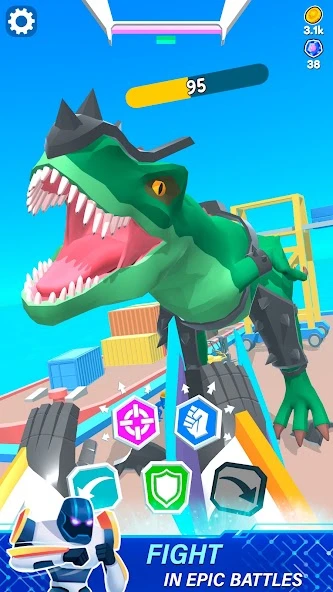Mechangelion – Robot Fighting APK screenshot 2