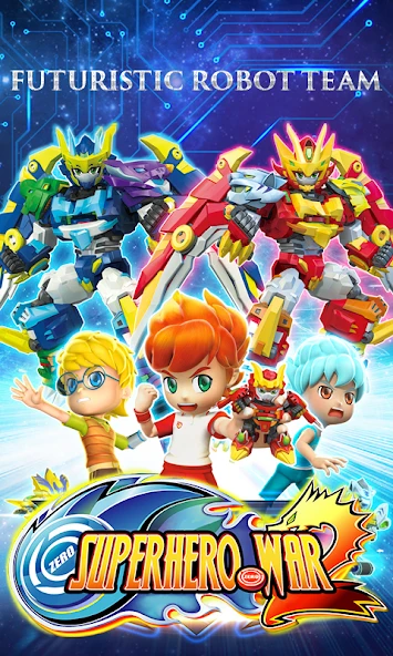 Superhero War: Robot Fight - City Action RPG screenshot 4