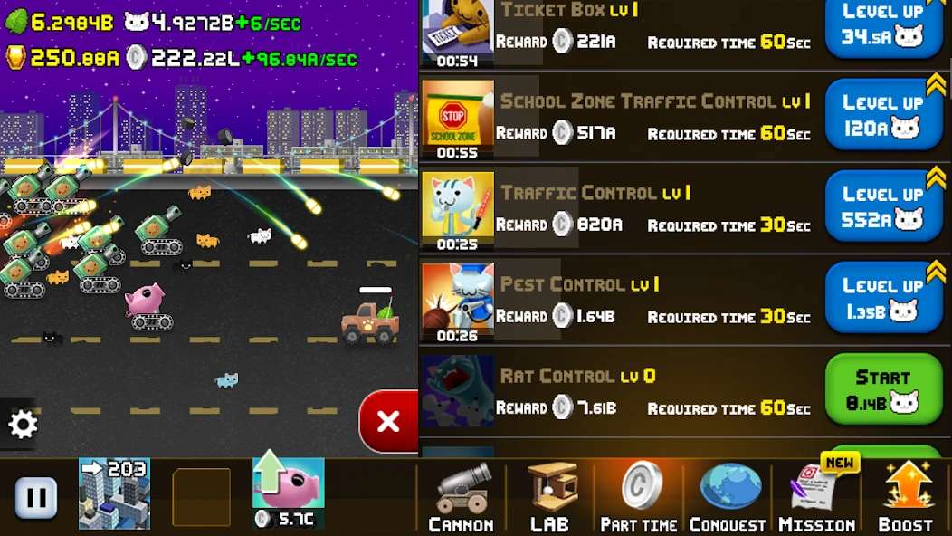 Idle Cat Cannon screenshot 4