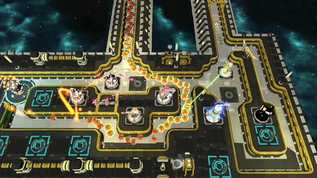Sci Fi Tower Defense Offline Game. Module TD screenshot 2