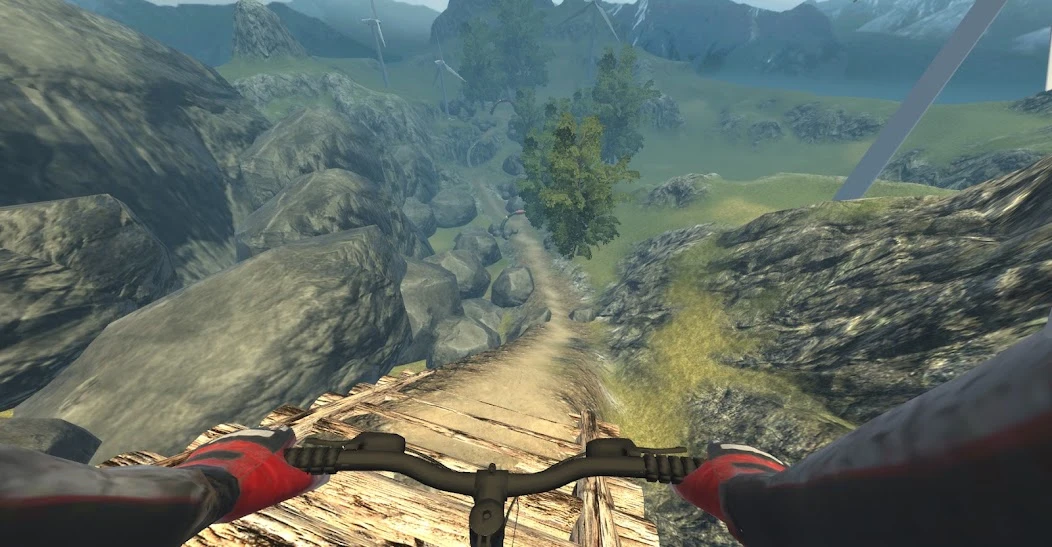 MTB DownHill: Multiplayer screenshot 1
