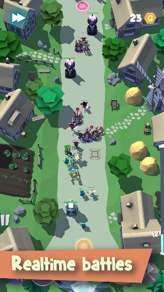 Various Creeps - offline moba battle action screenshot 1