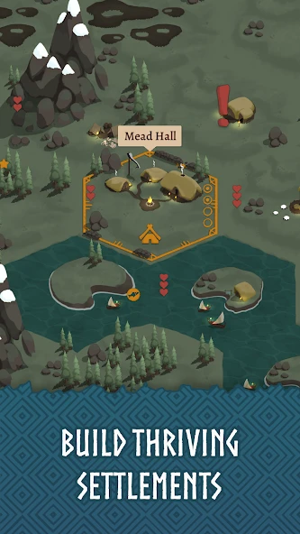 Landnama – Viking Strategy RPG APK screenshot 2