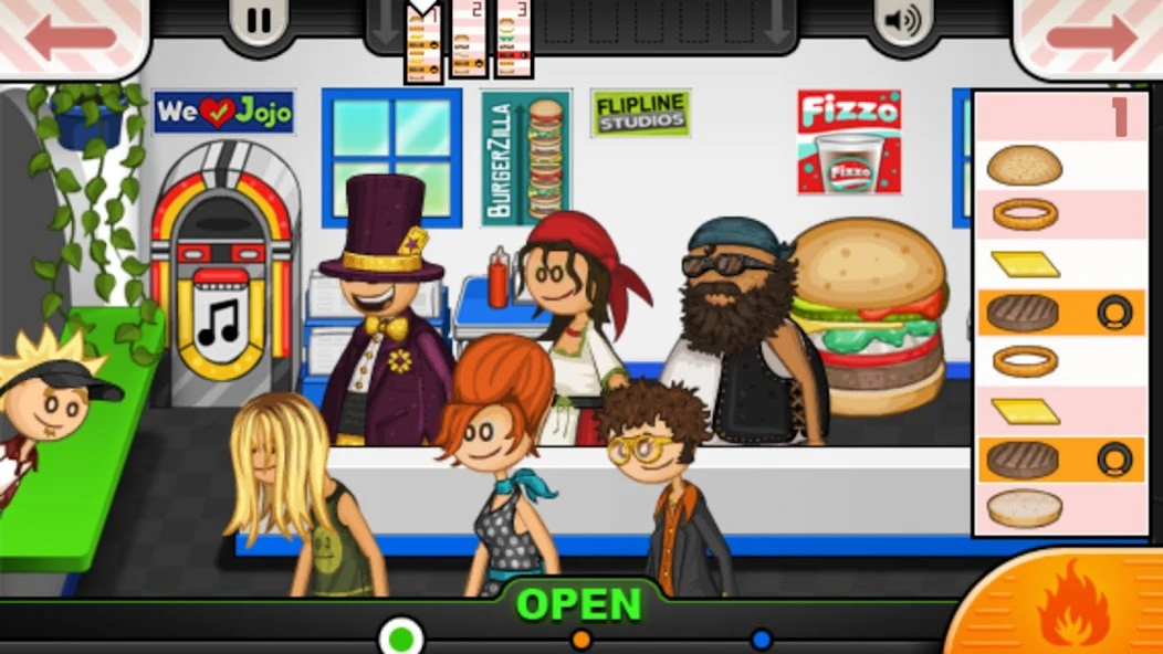 Papa’s Burgeria To Go! APK screenshot 2