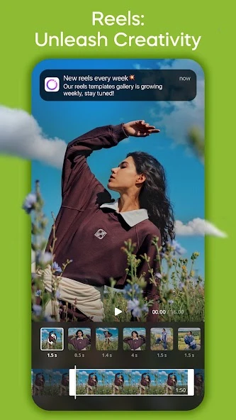 Instories: insta story collage maker & editor APK screenshot 1