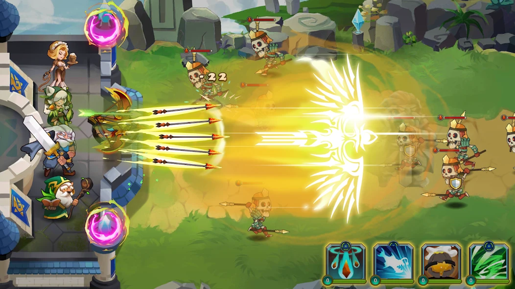 Castle Defender Premium: Hero Idle Defense TD screenshot 4