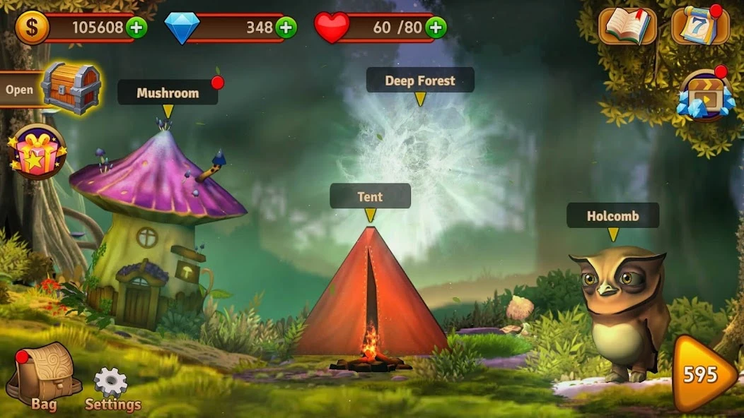 Mystery Forest - Match 3 Fun screenshot 3