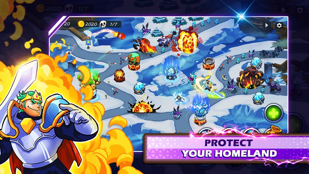 King of Defense 2: Epic Tower Defense screenshot 5