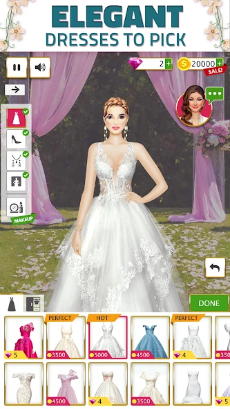 Super Wedding Stylist 2020 Dress Up & Makeup Salon screenshot 4