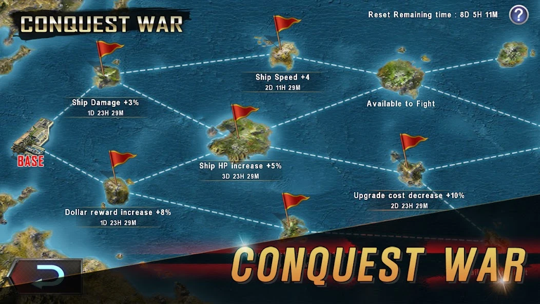 Warship Battle 3D World War II screenshot 4