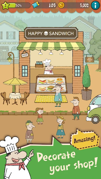 Happy Sandwich Cafe screenshot 5