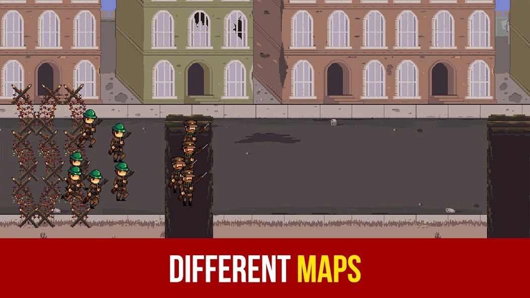 War Troops 1917: Trench Warfare WW1 Strategy Game screenshot 3