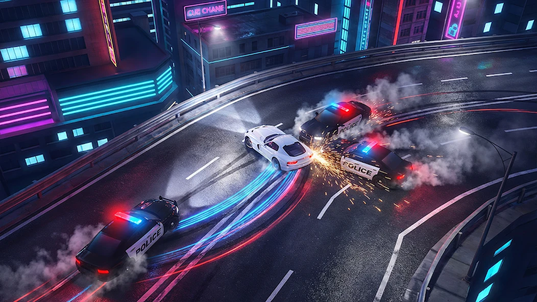 Mad Pursuit: Police Car Chase APK screenshot 1
