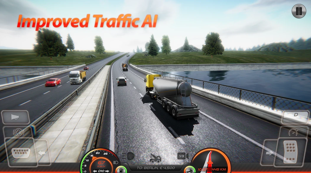 Truck Simulator Europe 2 HD screenshot 2