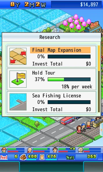 Download Fish Pond Park (MOD, money/point/food) 1.1.0 screenshot 4