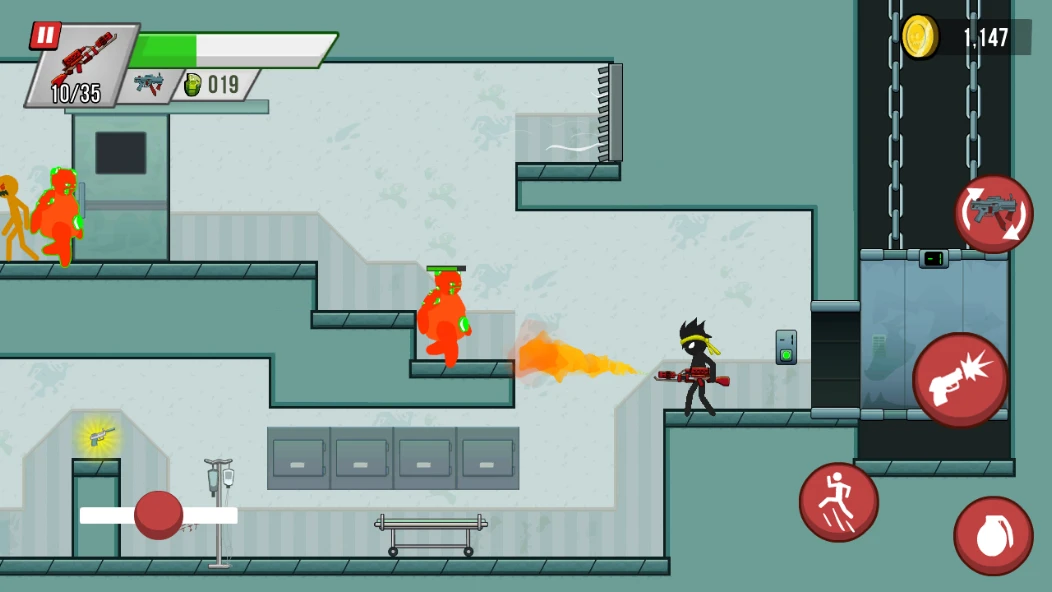 Stickman vs Zombies screenshot 5