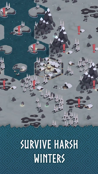 Landnama – Viking Strategy RPG APK screenshot 3