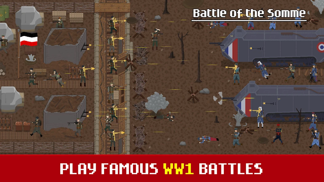 Trench Warfare WW1: RTS Army APK screenshot 1