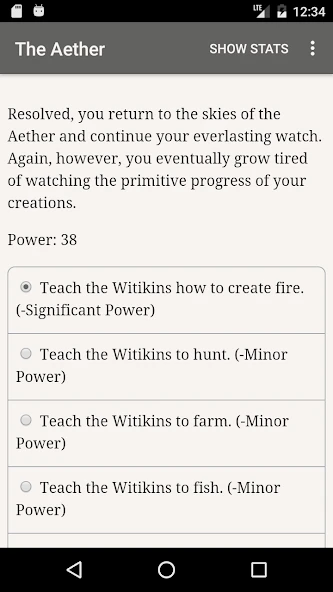 The Aether: Life as a God APK screenshot 4