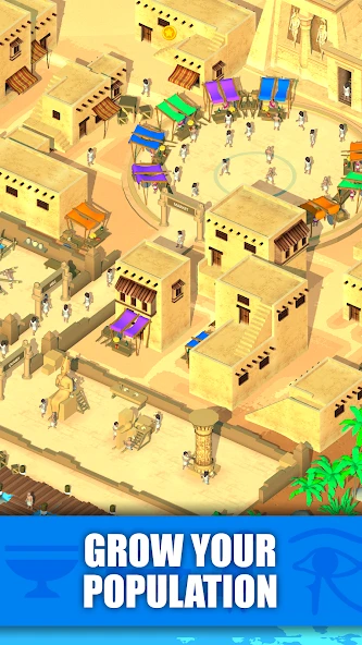 Idle Egypt Tycoon screenshot 2