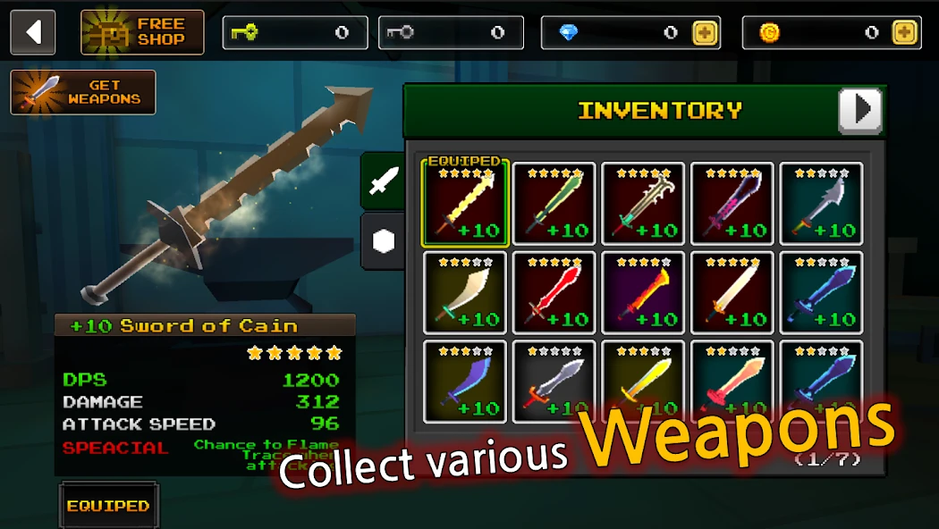 PIXEL BLADE M(пикселей лезвие) screenshot 3