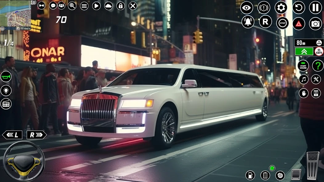 Limousine Taxi Driving Game screenshot 2