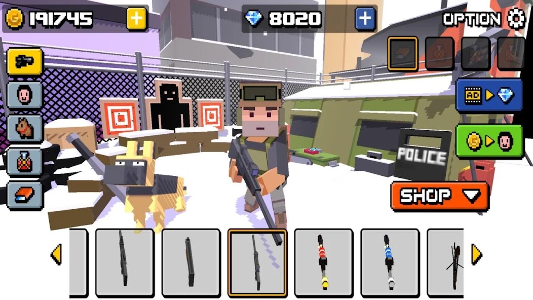 Cube Zombie Hunter screenshot 5