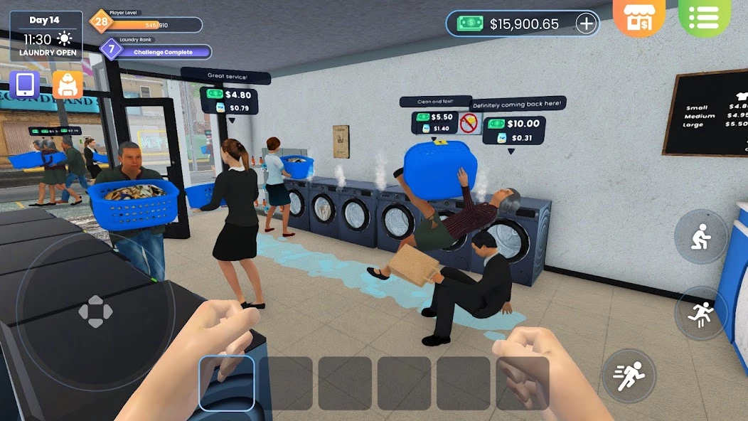 Laundry Store Simulator APK screenshot 4