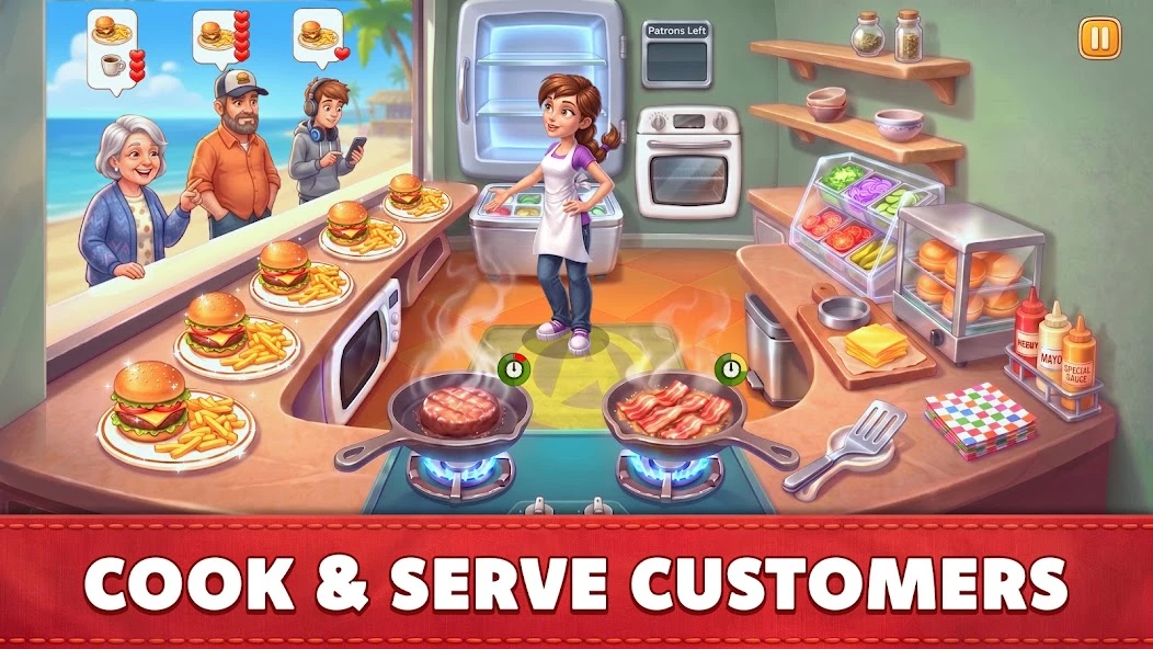 Kitchen Scramble: Cooking Game screenshot 1