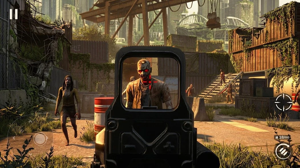 Zombie Harbor: Zombie Shooter APK screenshot 4