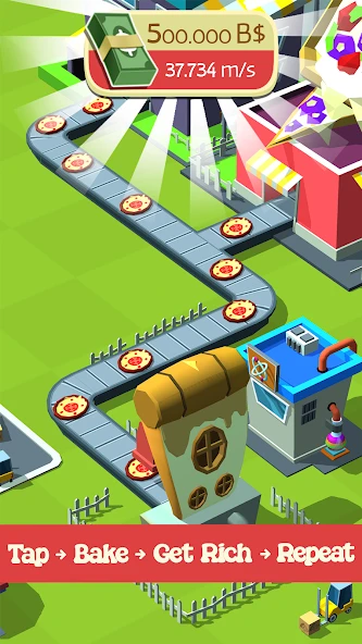 Pizza Factory Tycoon - Idle Clicker Game screenshot 4