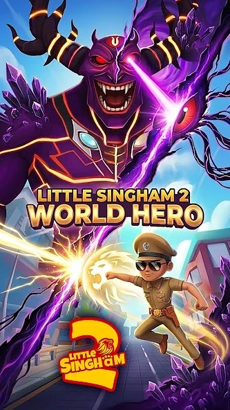 Little Singham 2: World Hero APK screenshot 1