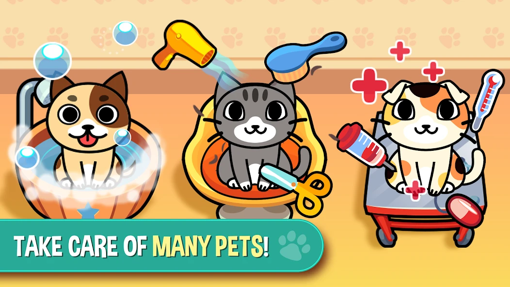 My Virtual Pet Shop - Cute Animal Care Game screenshot 1